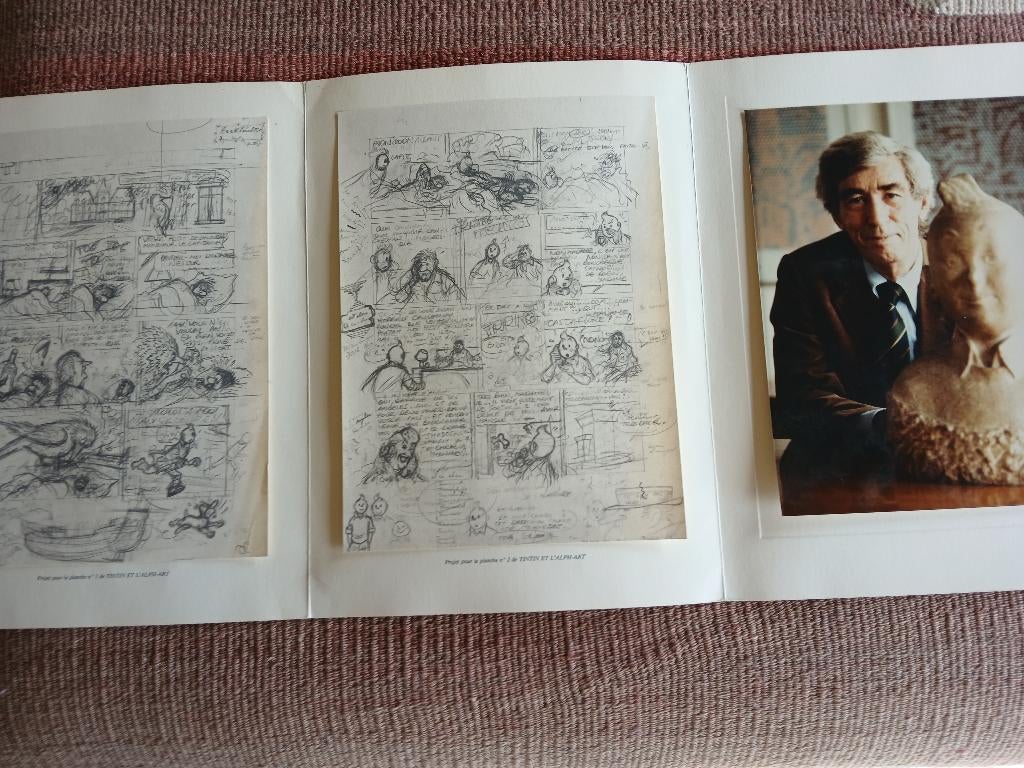 Hergé wenskaart, Verzamelen, Ophalen, Kuifje, Zo goed als nieuw