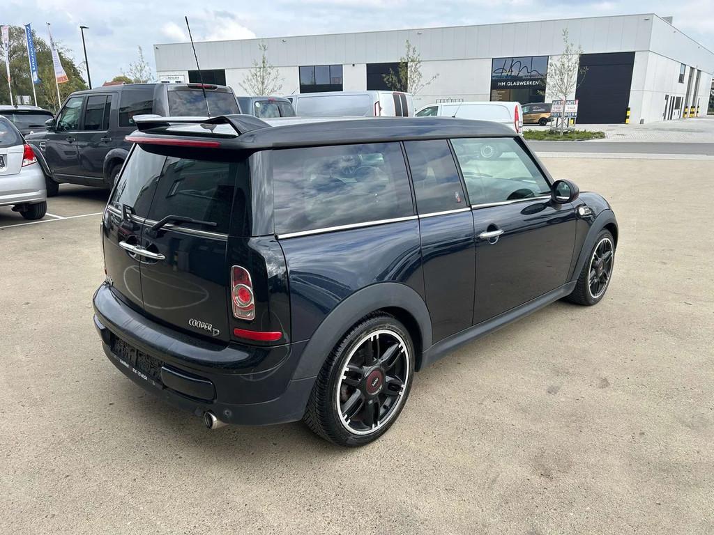 MINI Clubman Cooper D 50 jaar hampton uitvoering zie foto's, Auto's, Mini, Euro 5, Gebruikt, 4 cilinders, Zwart
