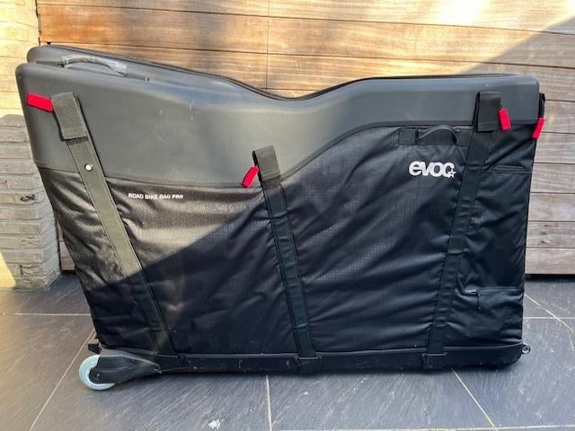 Te huur: professionele fietskoffer - Evoc Road Bike Bag Pro, Fietsen en Brommers, Fietsaccessoires | Fietstassen, Zo goed als nieuw