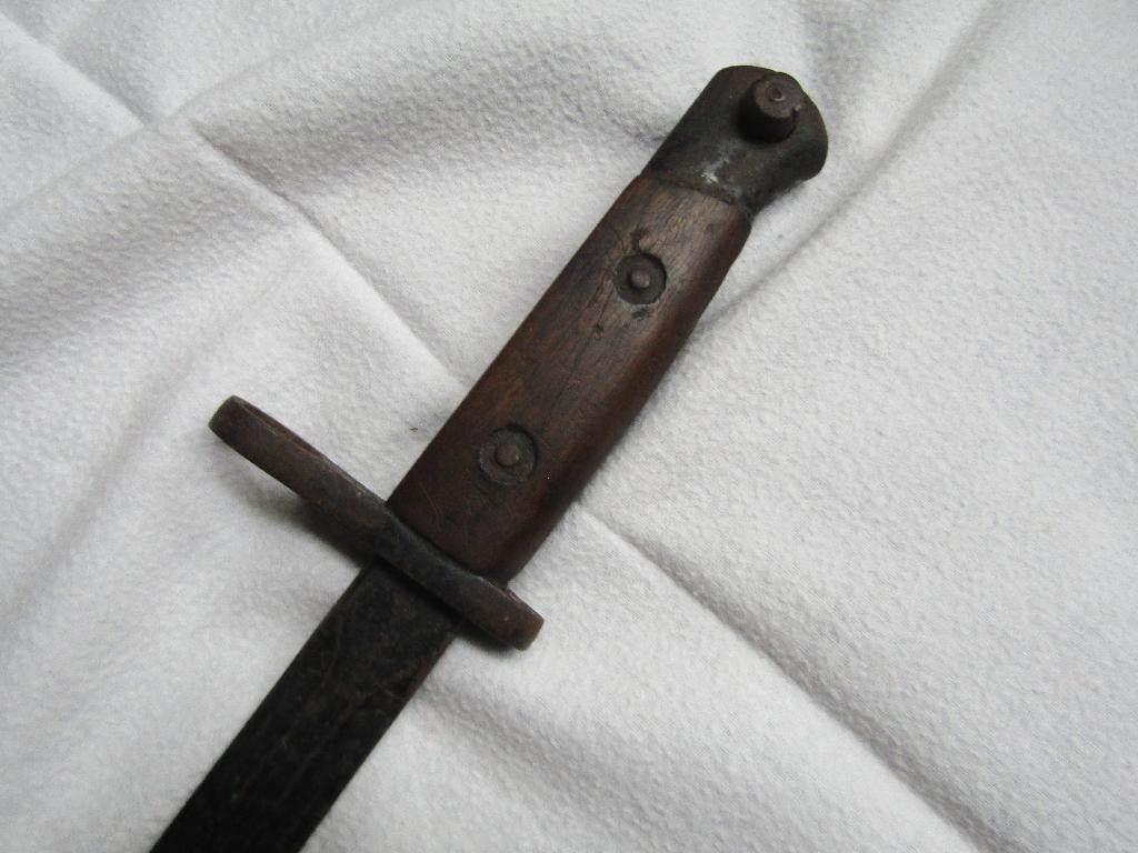 VERZAMELAARS: BELGIAN BAJONET, model 1907, Verzamelen, Militaria | Algemeen, Ophalen of Verzenden, Landmacht, Mes of Dolk