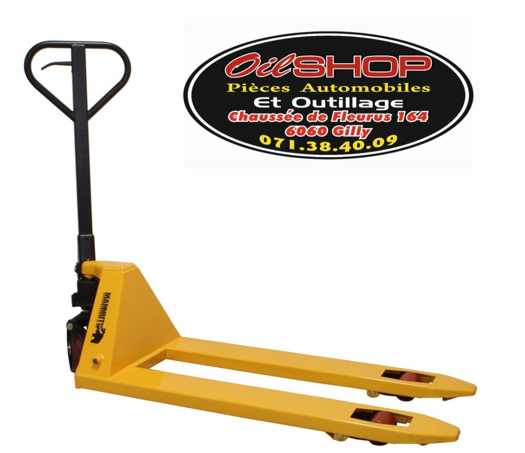 Transpalette 2000 kg, roue avant simple, 115 cm, Enlèvement, Neuf