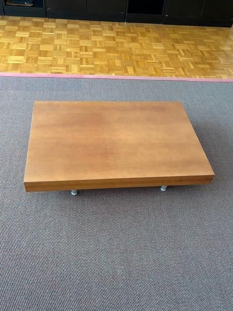 Molteni & C Italiaans design salontafel in kerselaar, Maison & Meubles, Moins de 50 cm, Cerisier, 50 à 100 cm, Enlèvement