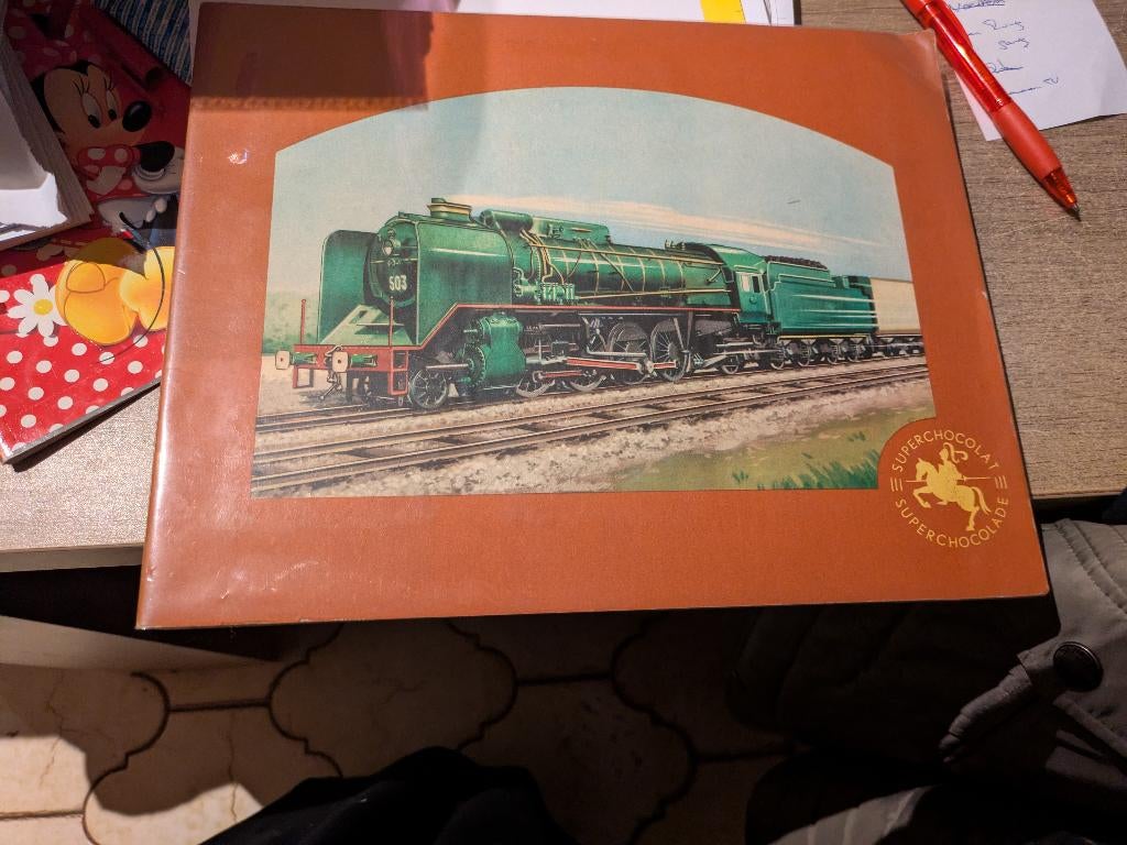 Historisch overzicht van de locomotief, Enlèvement ou Envoi, Comme neuf, Livre d'images