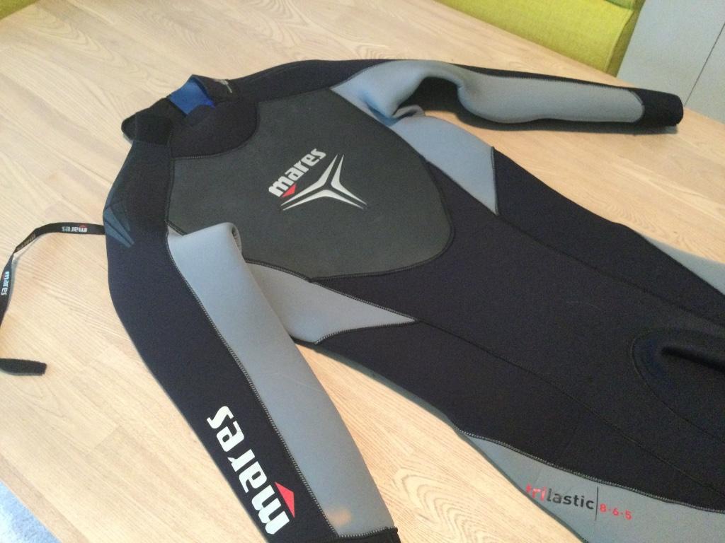 Mares Trilastic 8.6.5 Wetsuit 8mm Man size 4 nieuw 220€ - Ec, Ophalen of Verzenden, Nieuw, Duikpak