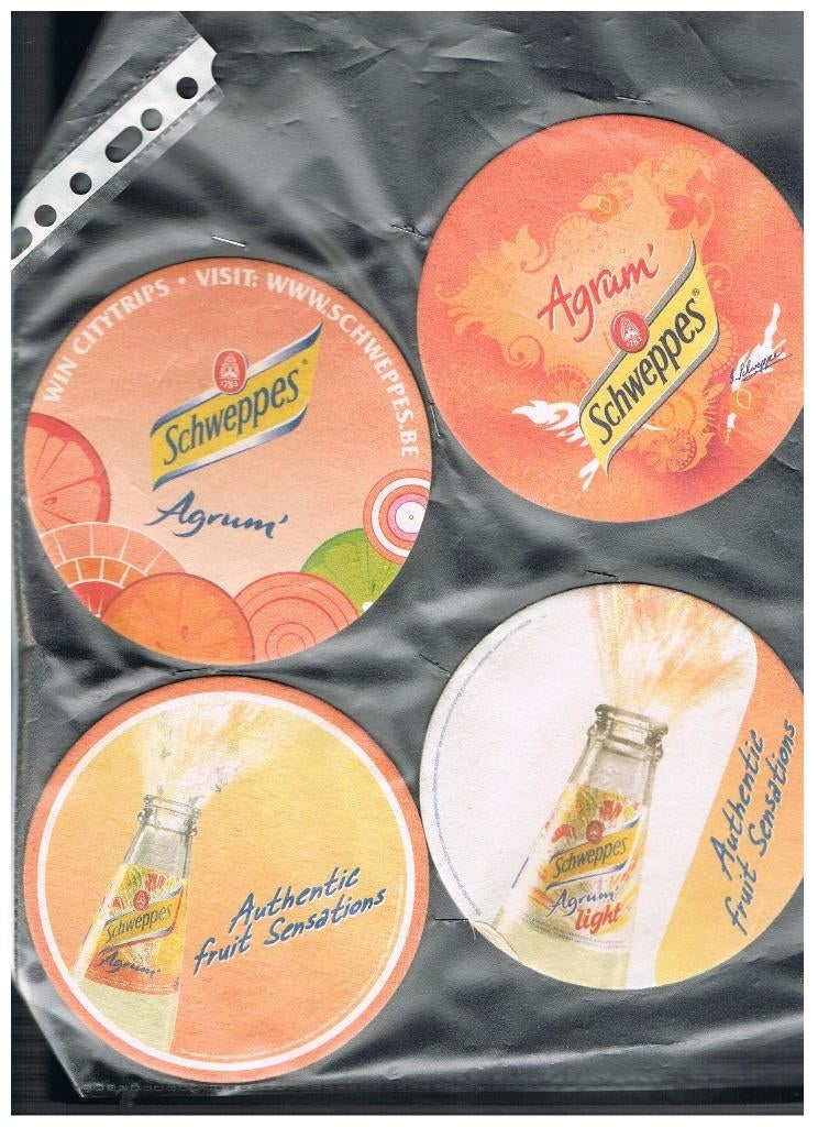 FEUTRE SCHWEPPES, Collections, Envoi, Neuf, Sous-bock