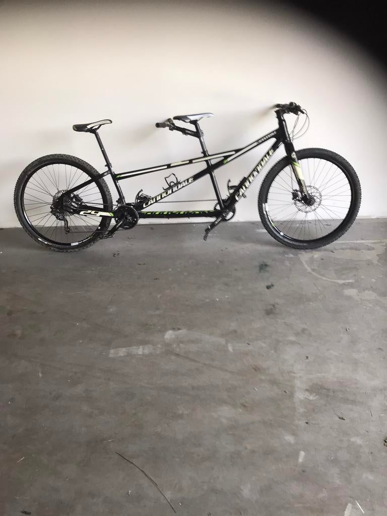 Mtb tandem graveltandem race tandem cannondale tandem, Fietsen en Brommers, Fietsen | Tandems, Gebruikt, Ophalen