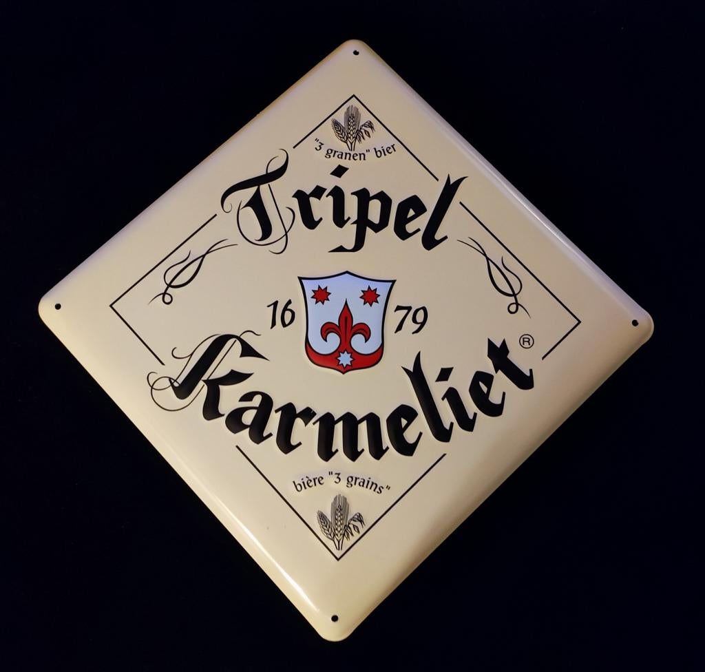 Panneau publicitaire Trippel Karmeliet neuf., Collections, Enlèvement ou Envoi, Neuf