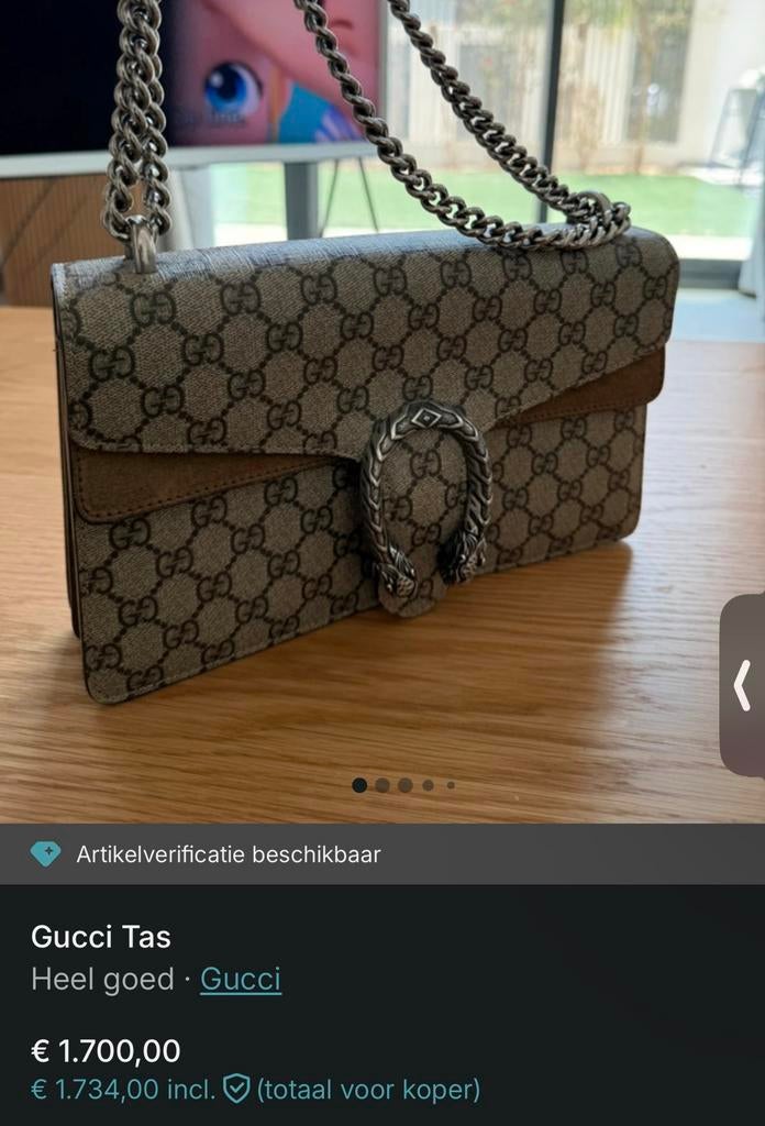 Sac Gucci Medium Dionyus, Envoi, Comme neuf