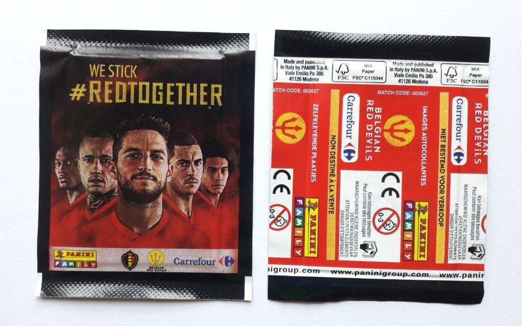 Rode Duivels - we stick #redtogether: Pakje stickers, Enlèvement, Neuf