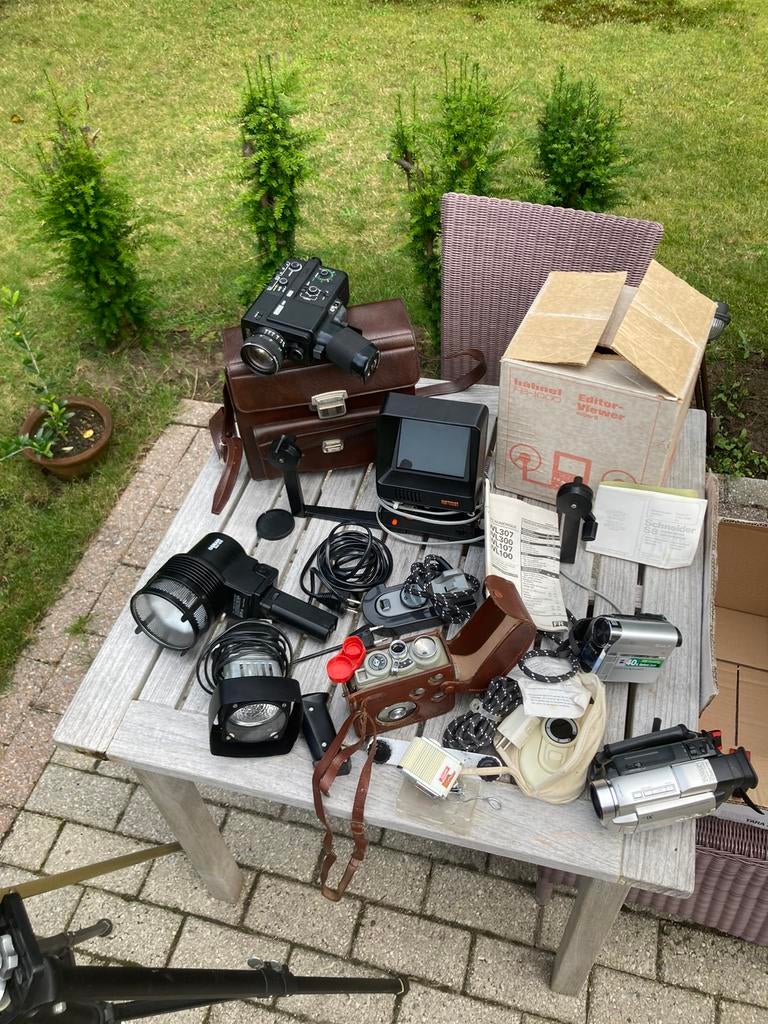 Lot oud filmmateriaal, Ophalen, Gebruikt, Video