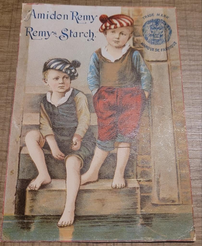 Oude reclameprent: Amidon Remy, Ophalen of Verzenden, Gebruikt, Overige typen