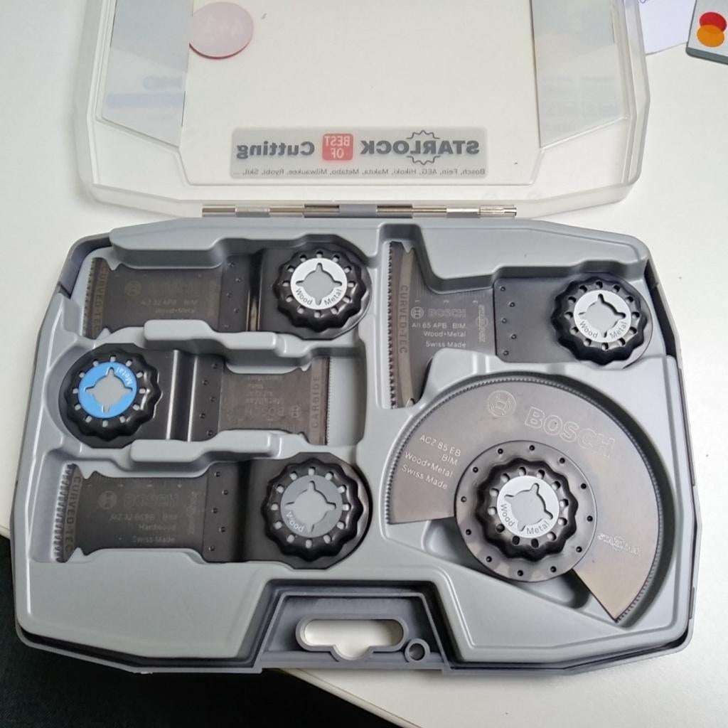 BOSCH - Starlock multitool kit 5 pièces, Bricolage & Construction, Enlèvement ou Envoi, Neuf