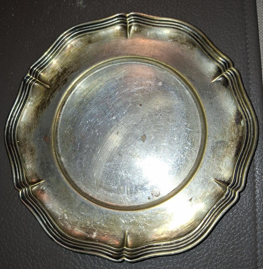 presenteerschaaltje verzilverd (Zweeds), Ophalen of Verzenden