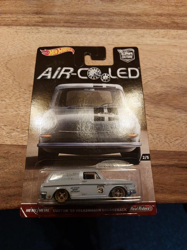 hot wheels car culture aircooled vw squareback, Ophalen of Verzenden, Nieuw, Auto, Overige merken