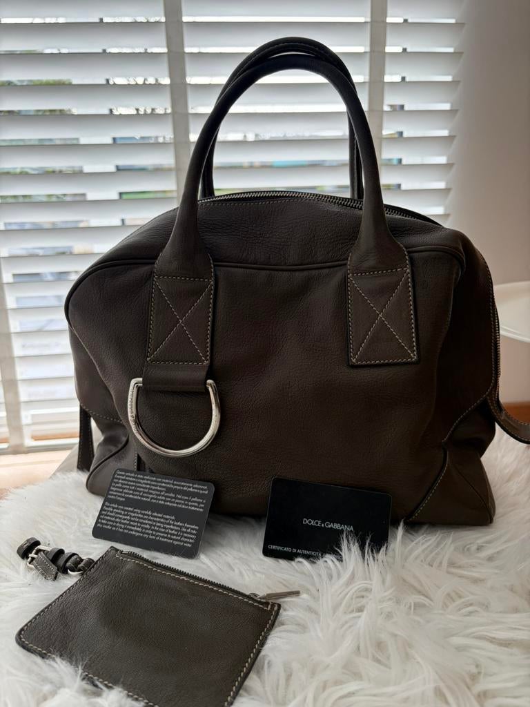 Sac à main Dolce Gabbana., Bijoux, Sacs & Beauté, Sacs | Sacs Femme, Comme neuf, Sac à main, Brun, Enlèvement ou Envoi