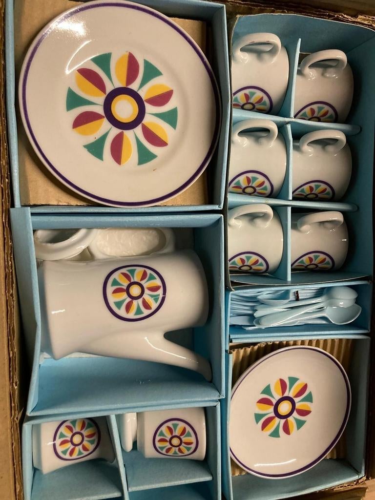 Service à thé en porcelaine, Enlèvement, Comme neuf, Porcelaine