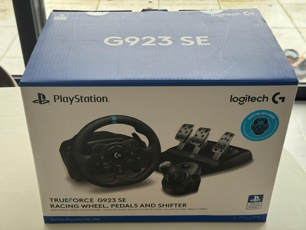 Logitech G923 Trueforce, Games en Spelcomputers, Ophalen, Nieuw, Stuur of Pedalen, PlayStation 4