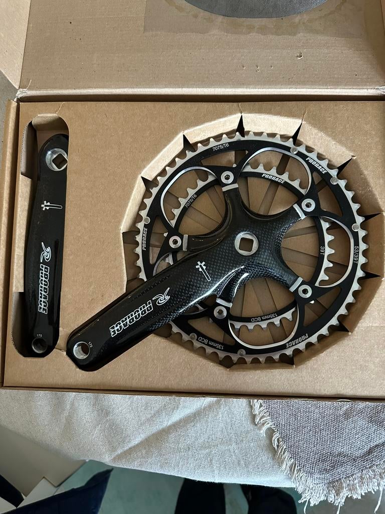 Carbon Krankstel, Fietsen en Brommers, Ophalen of Verzenden, Nieuw, Racefiets, Crankstel of Pedalen