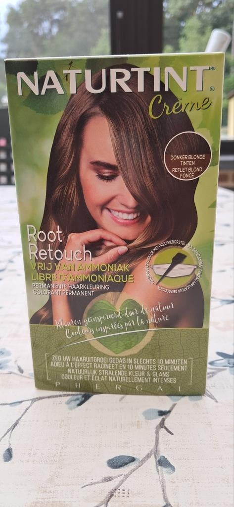 Naturtint root retouch donkerblonde tinten, Ophalen