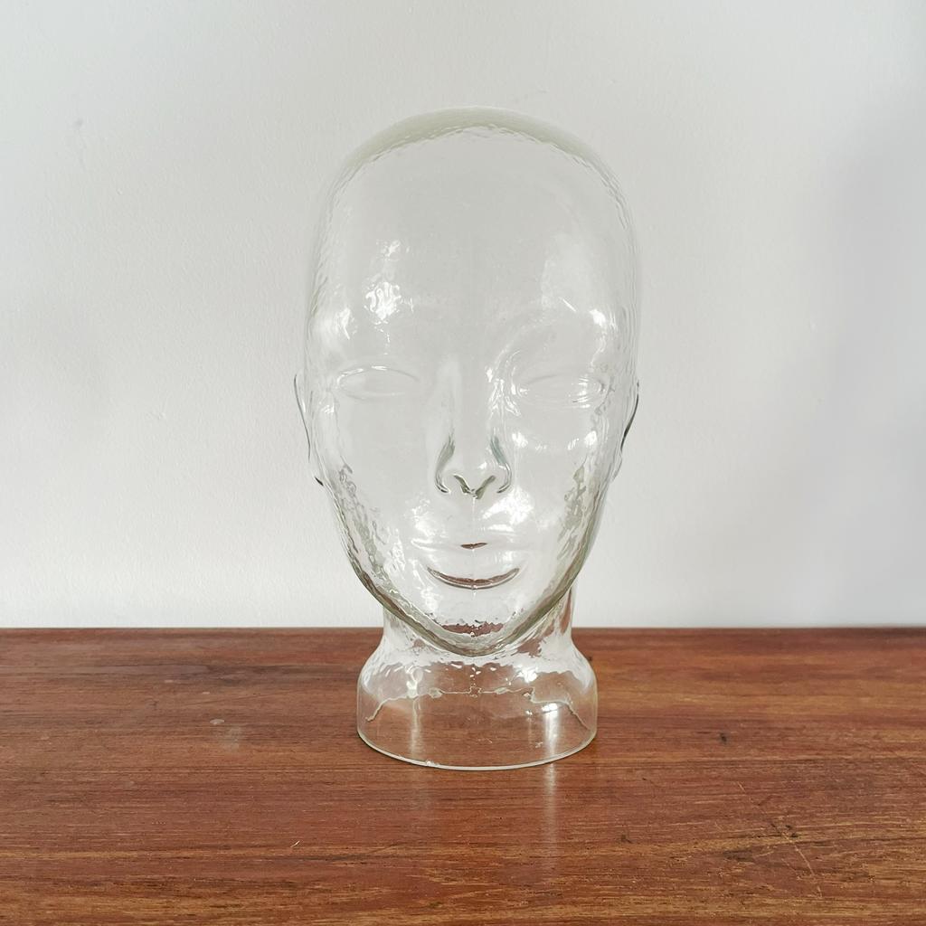 Tête de mannequin en verre, Enlèvement