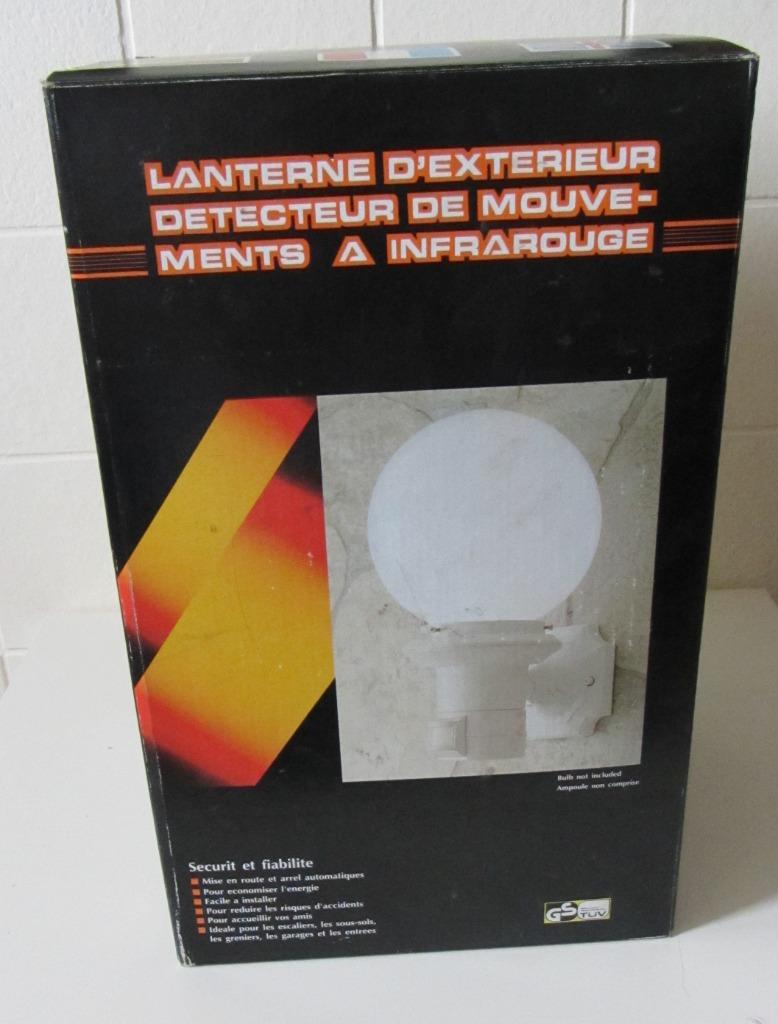 Lampe d'extérieur (35cm) avec détecteur de mouvement - New !, TV, Hi-fi & Vidéo, Caméras de surveillance, Neuf, Caméra extérieure
