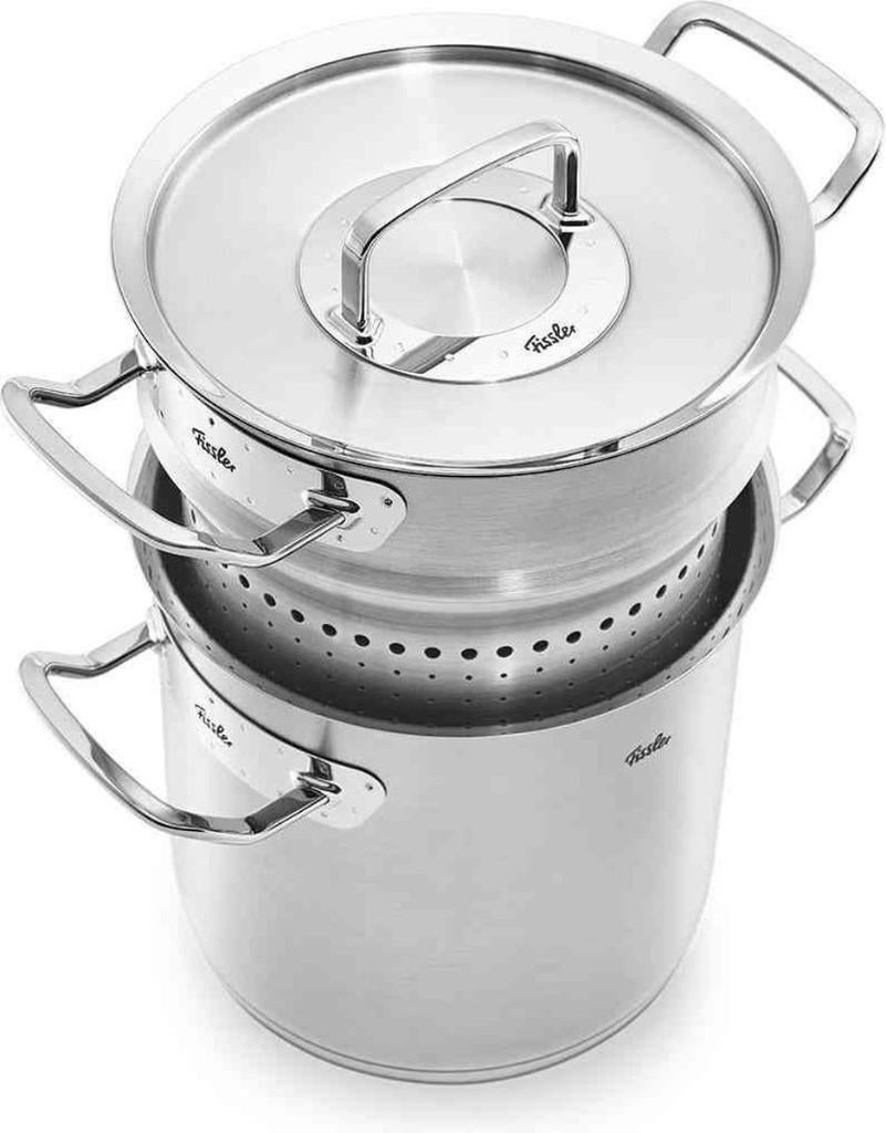 Pastapan Fissler Original Profi Multistar 20 cm, 6 liter, Huis en Inrichting, Keuken | Potten en Pannen, Nieuw, Kookpan of Snelkookpan