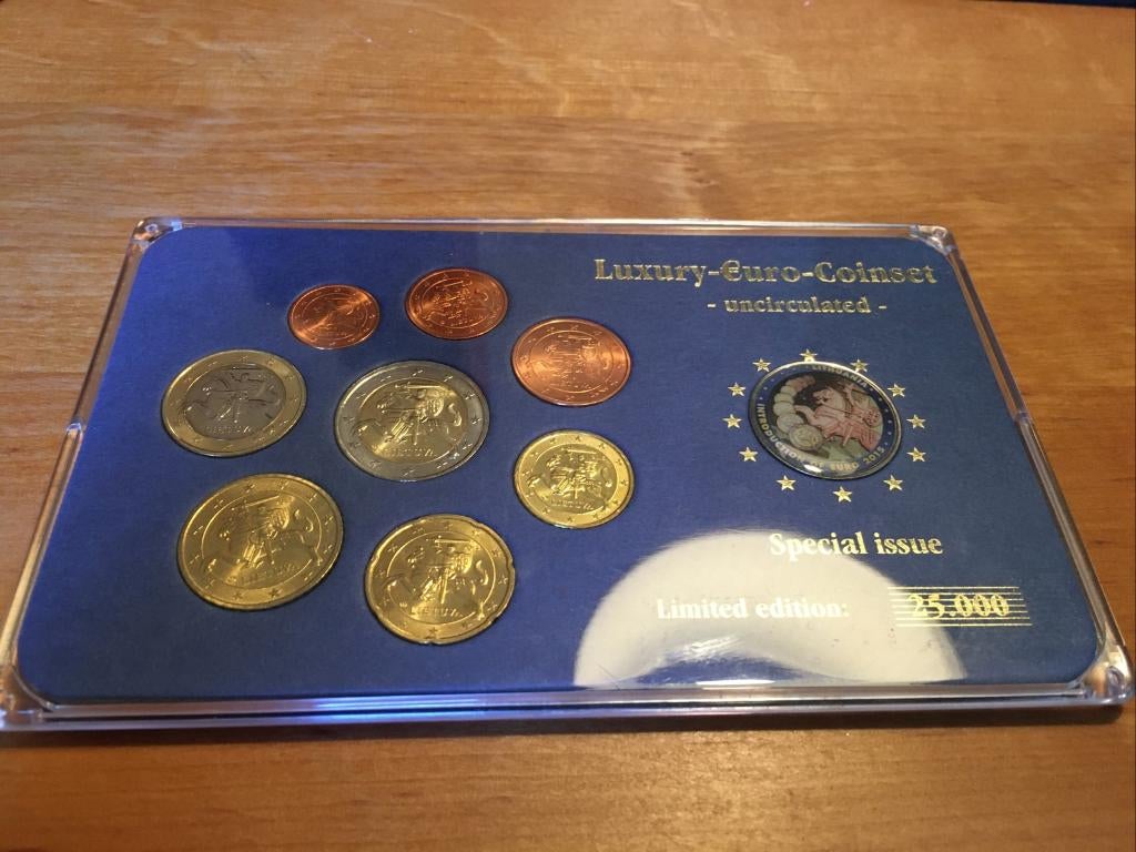 pieces euros, Ophalen of Verzenden, Overige landen, Setje