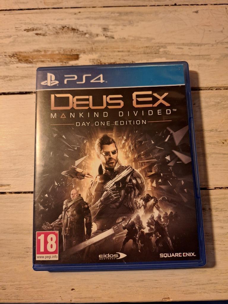 Jeu PS4 Deus Ex Mankind Divided, Consoles de jeu & Jeux vidéo, Enlèvement, Comme neuf, Aventure et Action