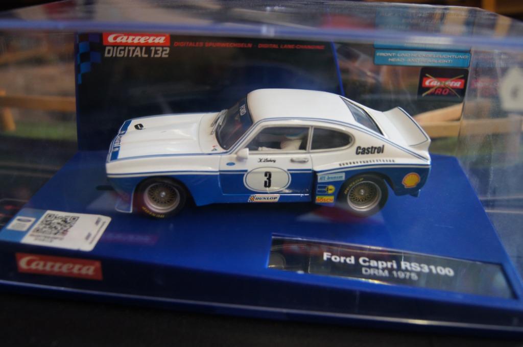 carrera digital 132 Ford Capri RS 3100 DRM 1975, Carrera, Ophalen of Verzenden, Elektrisch, Racebaan
