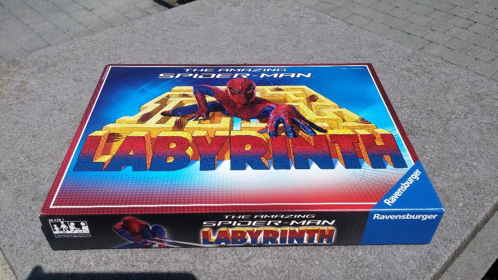 SPIDERMAN LABYRINTH, Een of twee spelers, Ophalen, Zo goed als nieuw, Ravensburger