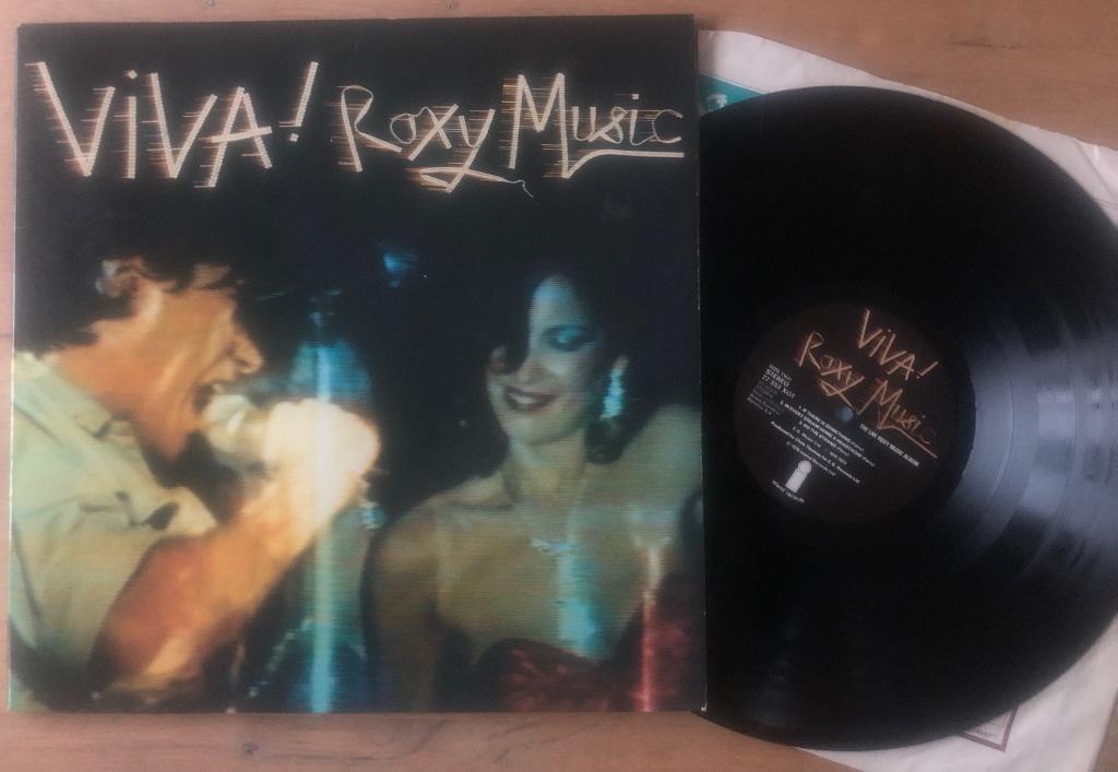 ROXY MUSIC - Viva ! Roxy Music Live ( LP ), Envoi, Utilisé, 12 pouces, Pop rock