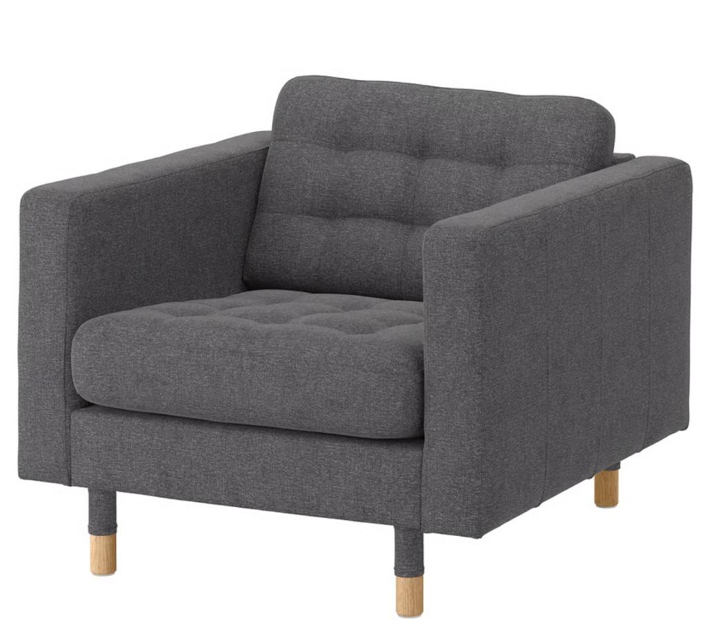 Fauteuil Landskrona, Ophalen, Nieuw, 75 tot 100 cm, Stof