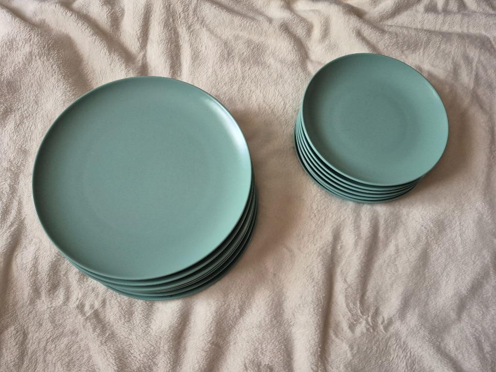Lot de 16 assiettes, Maison & Meubles, Cuisine | Vaisselle, Uni, Assiettes(s), Enlèvement ou Envoi, Comme neuf