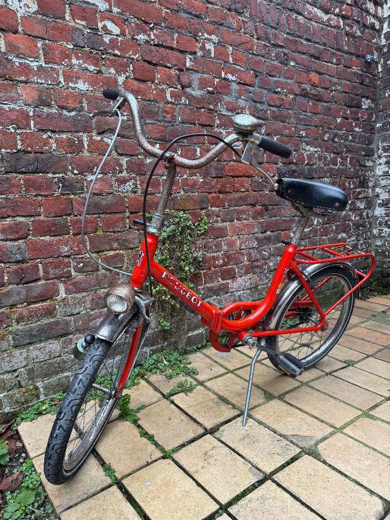 leuke minifiets peugeot, 20 inch of meer, Gebruikt, Deels opvouwbaar, Ophalen