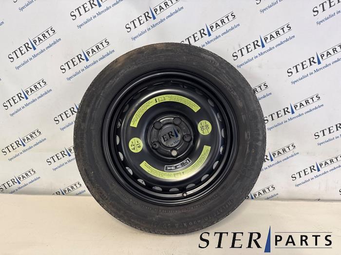 Roue galette d'un Mercedes C-Klasse, Autos : Pièces & Accessoires, Véhicule de tourisme, -, 3 mois de garantie, Utilisé