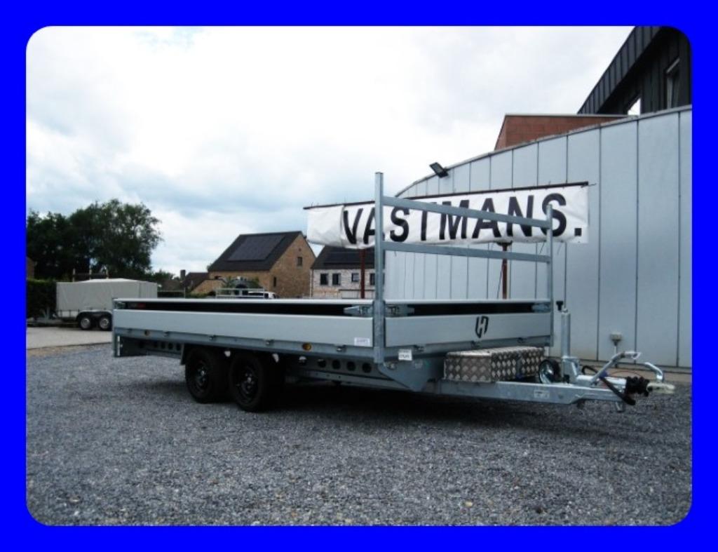 Henra Verlaagde Plateauwagen Xpert 401x202 2700kg VOORRADIG, Auto diversen, Ophalen, Nieuw