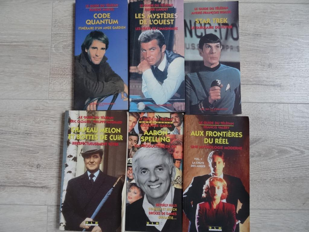 Lot de 6 livres Séries anglaises et américaines - Star Trek, Livres, Enlèvement ou Envoi, Utilisé