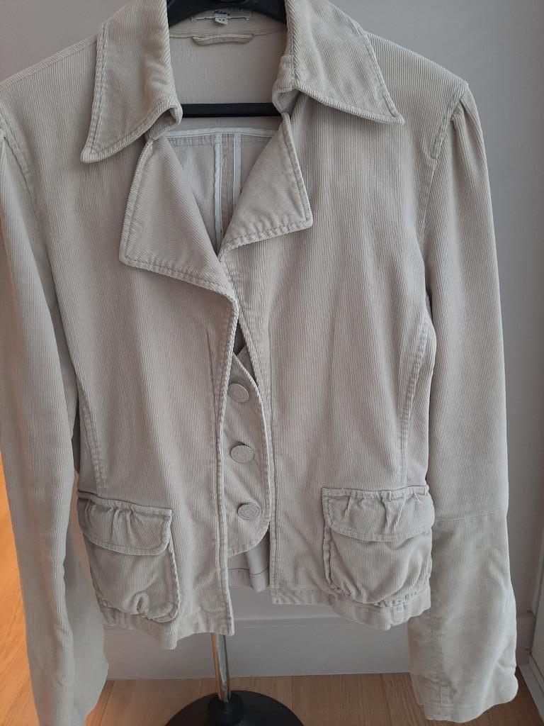 Fluwelen vestje Essentiel, Maat 38/40 (M), Beige, Essentiel, Ophalen of Verzenden