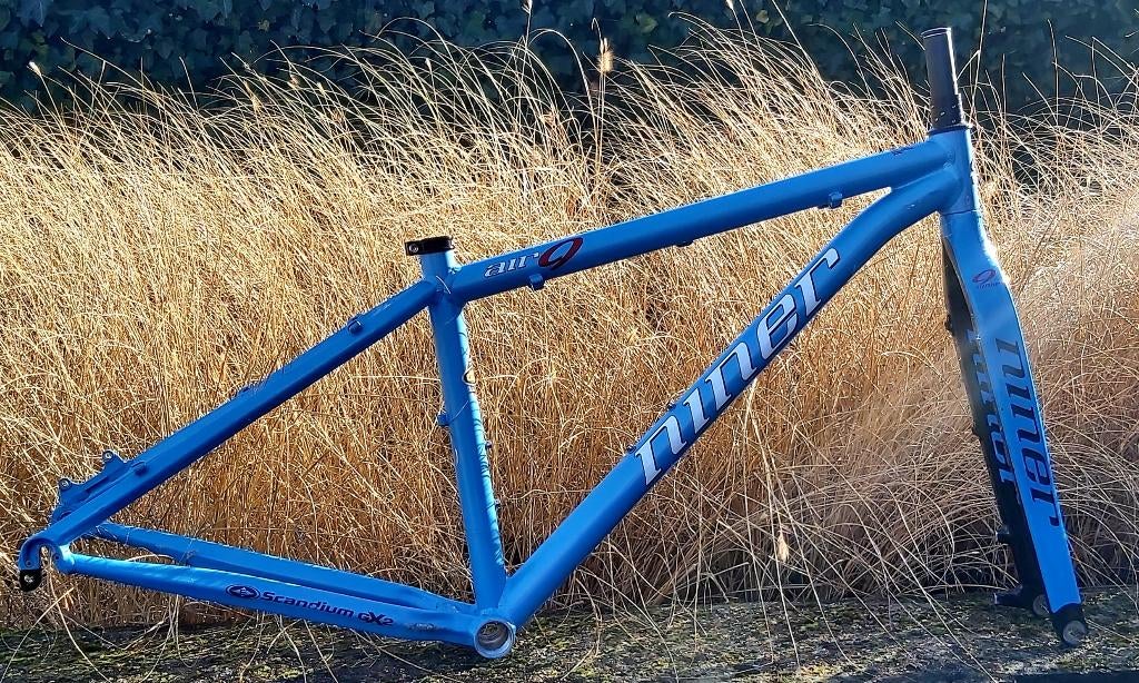 NINER AIR9 CADRE + FOURCHE RIGIDE, Vélos & Vélomoteurs, VTT semi-rigide, Enlèvement ou Envoi, Utilisé, Autres marques
