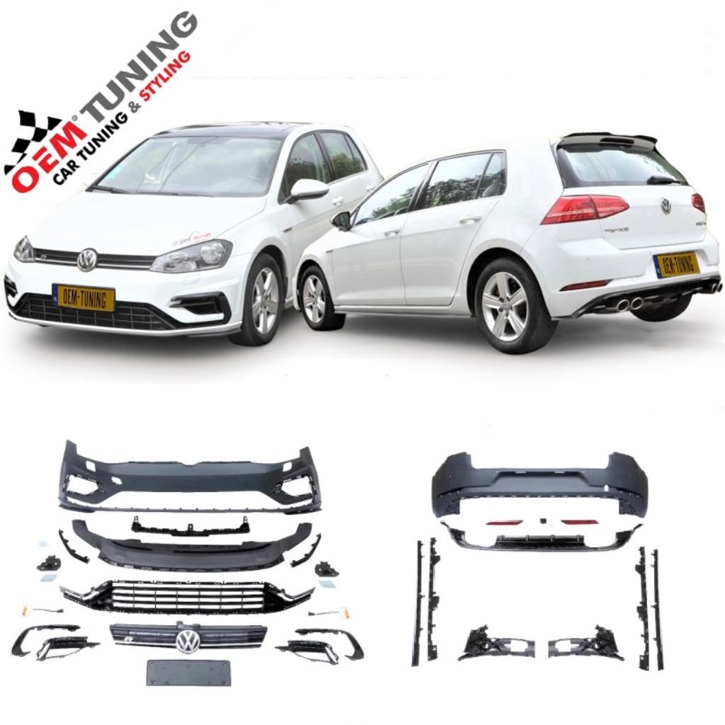 BODYKIT geschikt voor GOLF 7 | GOLF 7.5 R-LOOK | 12 – 17 |, Auto-onderdelen, Volkswagen, Nieuw, Ophalen of Verzenden, Bumper