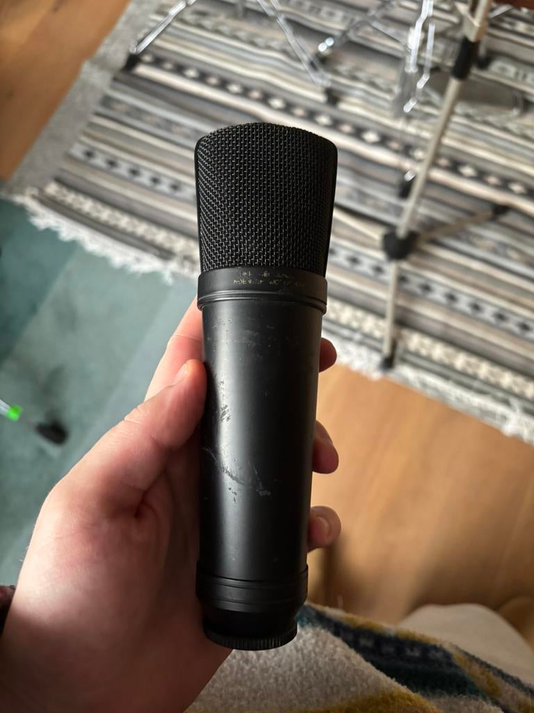 MXL 2001 Condensatormicrofoon, Muziek en Instrumenten, Microfoons, Gebruikt, Zangmicrofoon, Ophalen