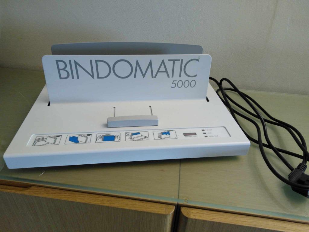 Bindomatic 5000  + documentenhouder   in zeer goede staat, Enlèvement, Utilisé, Autres types