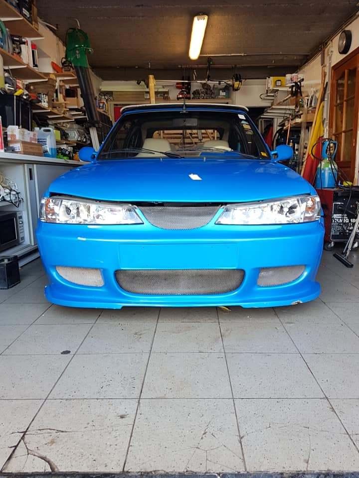 205 Rolan Garros cabriolet elektrisch dak, restauratie nodig, Auto's, Peugeot, Particulier, Elektrisch, Cabriolet, Ophalen