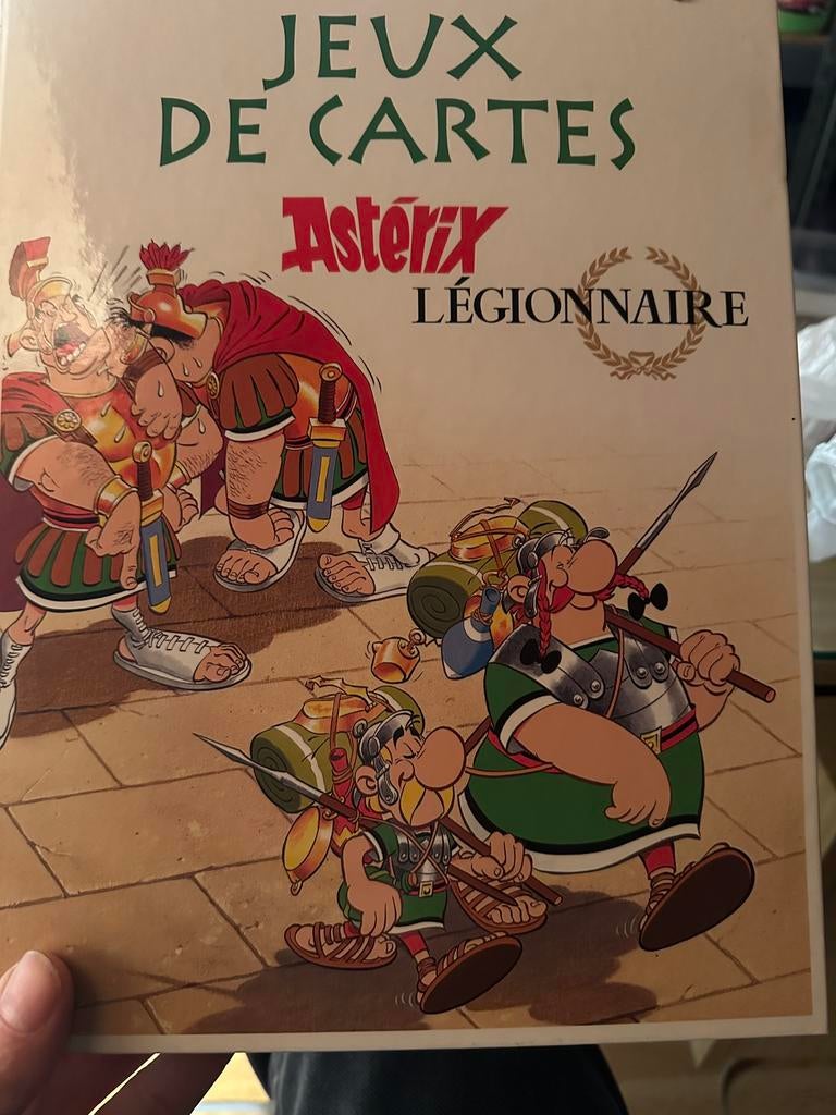 Jeux de cartes Astérix, légionnaire neuf, Enlèvement ou Envoi, Comme neuf