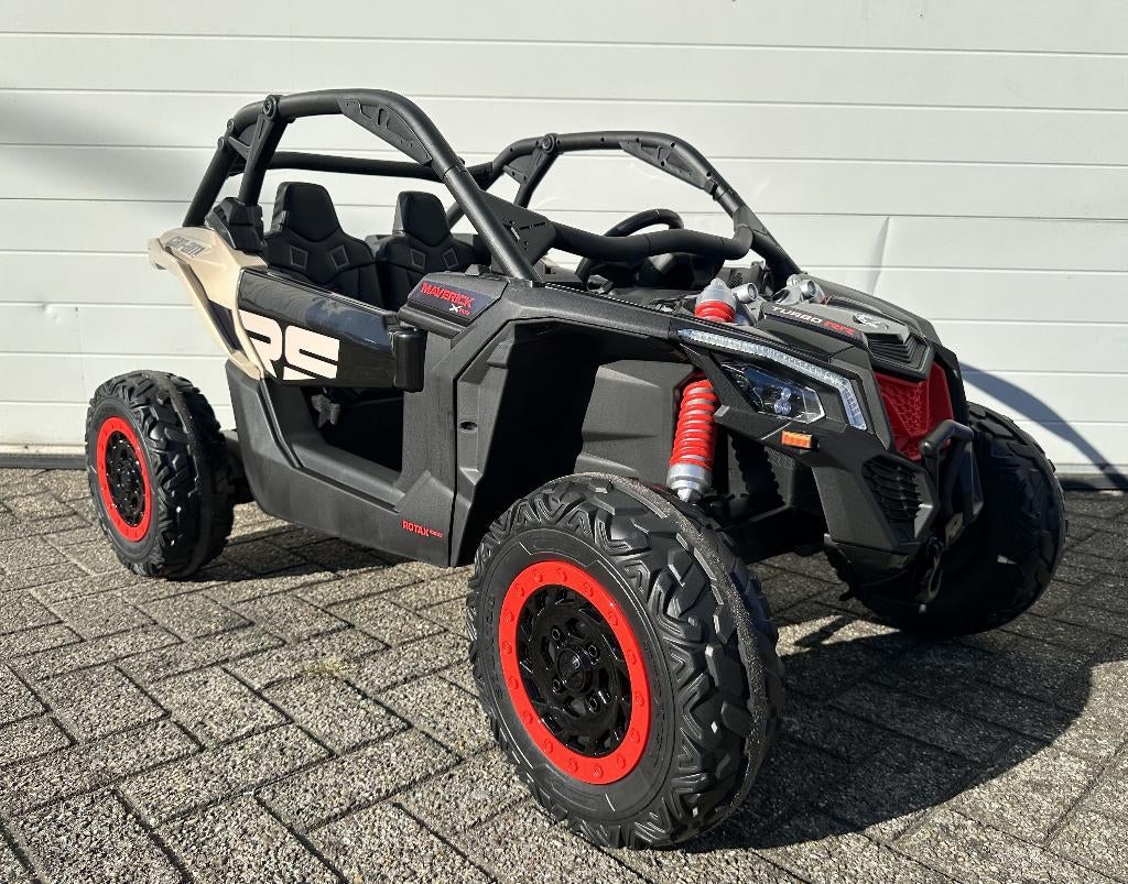 Kinder Auto CAN-AM Maverick buggy 24V 2 pers RC - MP4 NIEUW, Enlèvement ou Envoi, Neuf
