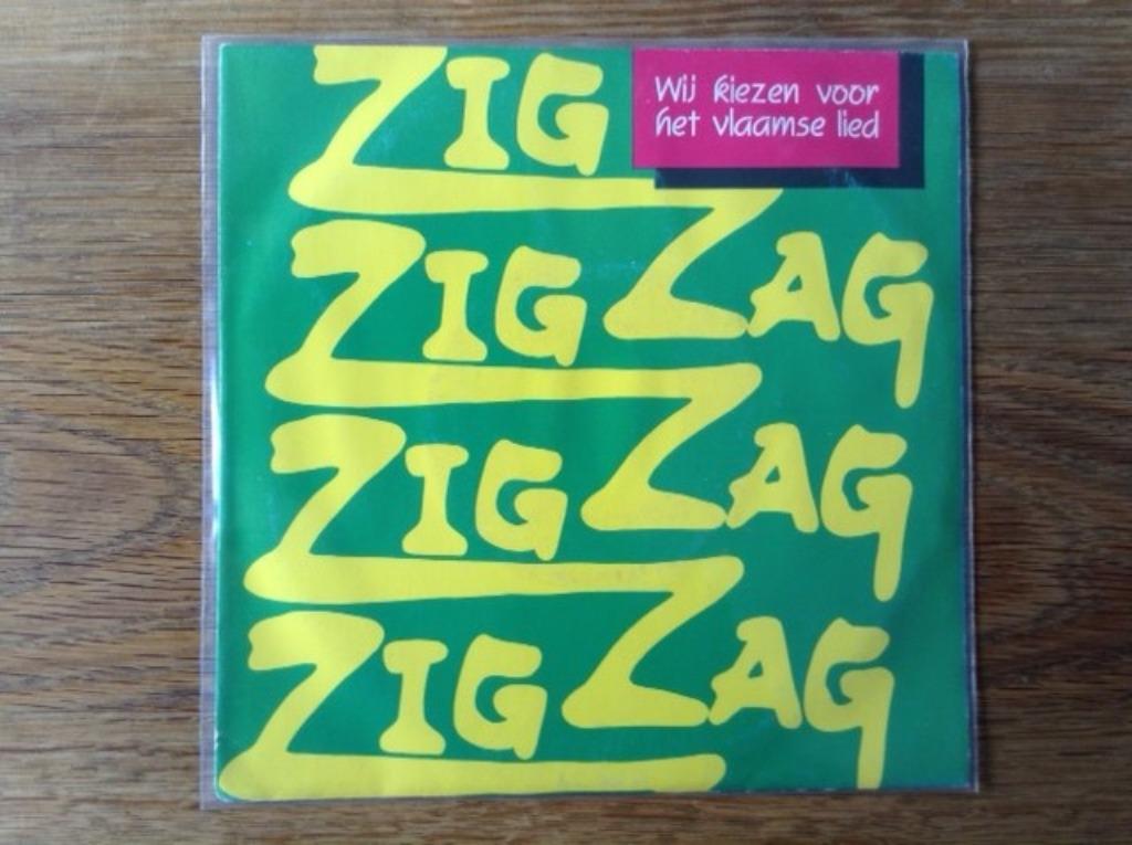 single zig zag, CD & DVD, Vinyles Singles, Single, En néerlandais, 7 pouces, Enlèvement ou Envoi