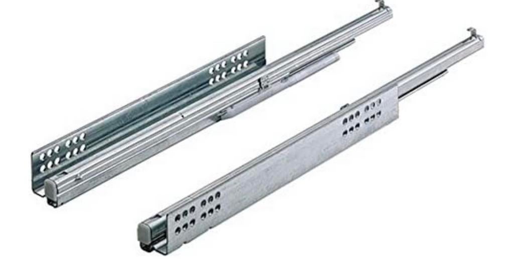 Glissières de tiroir sortie totale pour tiroir bois HETTICH, Bricolage & Construction, Quincaillerie & Fixations, Neuf
