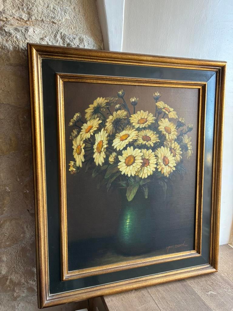 Tableau huile sur toile Alo Bové, Enlèvement ou Envoi