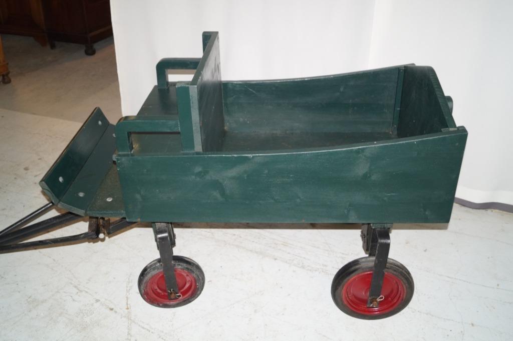 nog bruikbare oude Hollandse bolder-kar Heavy duty L KAR 140, Tuin en Terras, Zitmaaiers, Gebruikt, Ophalen