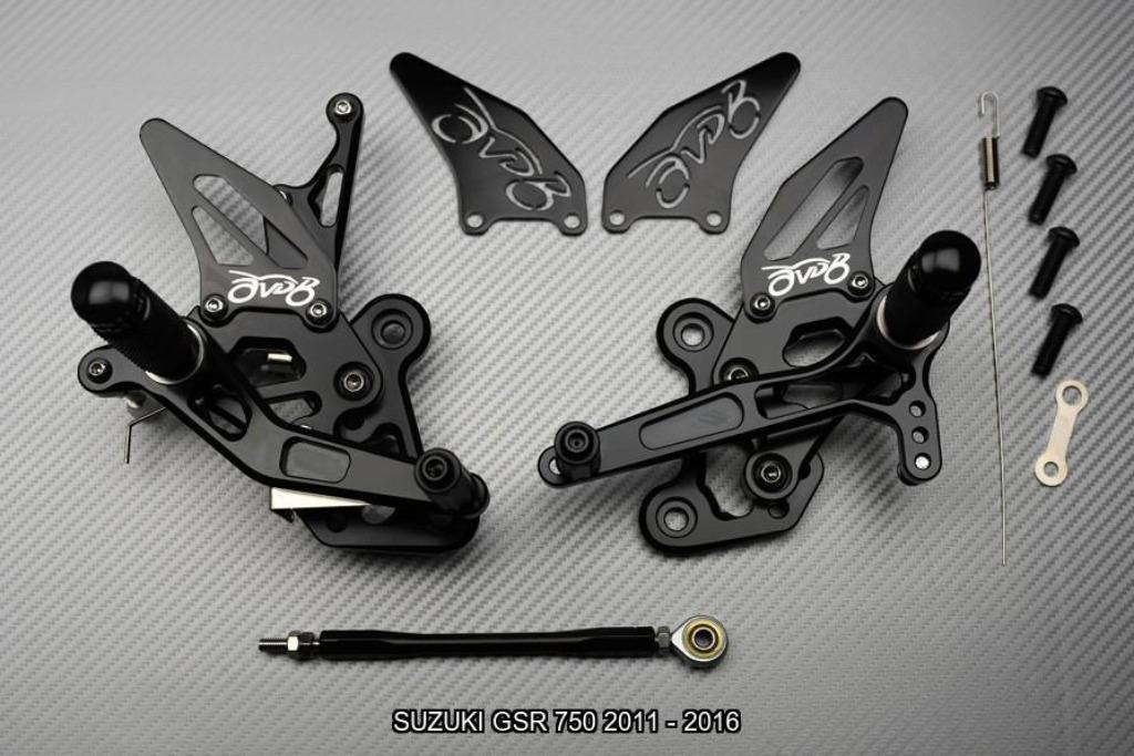 Platine Commandes Reculées SUZUKI GSR 750 2011 - 2016, Motos, Enlèvement ou Envoi, Neuf